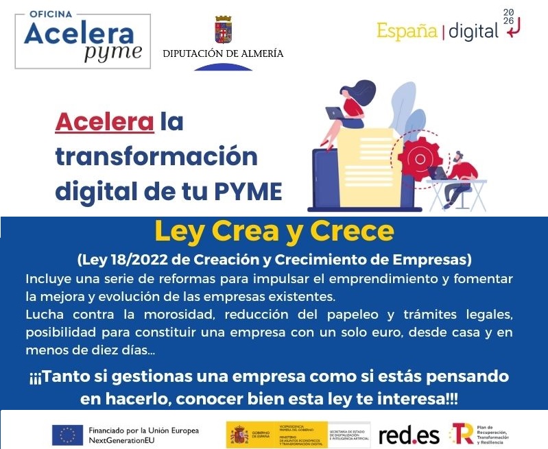 Ley Crea y Crece (Ley 18/2022): Objetivos y Medidas